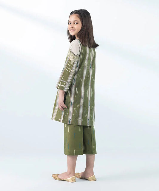 2 Piece - Printed Cambric Suit (KID)