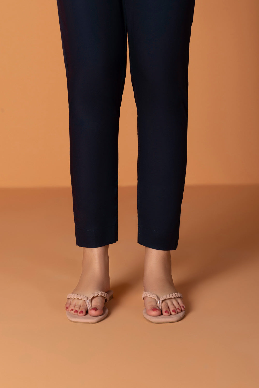 Cotton Cigarette Pants