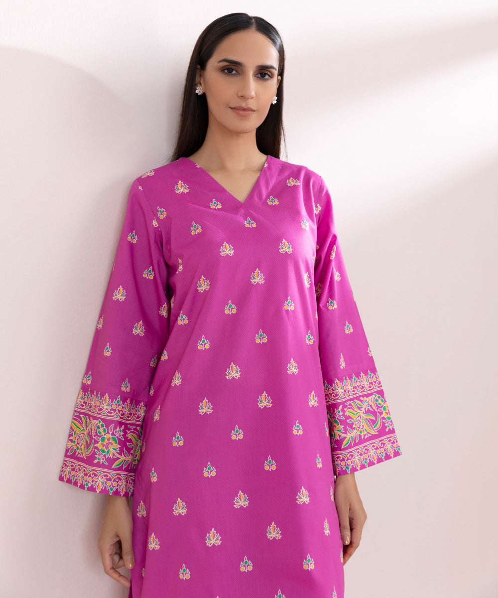 Printed Cotton Viscose Shirt