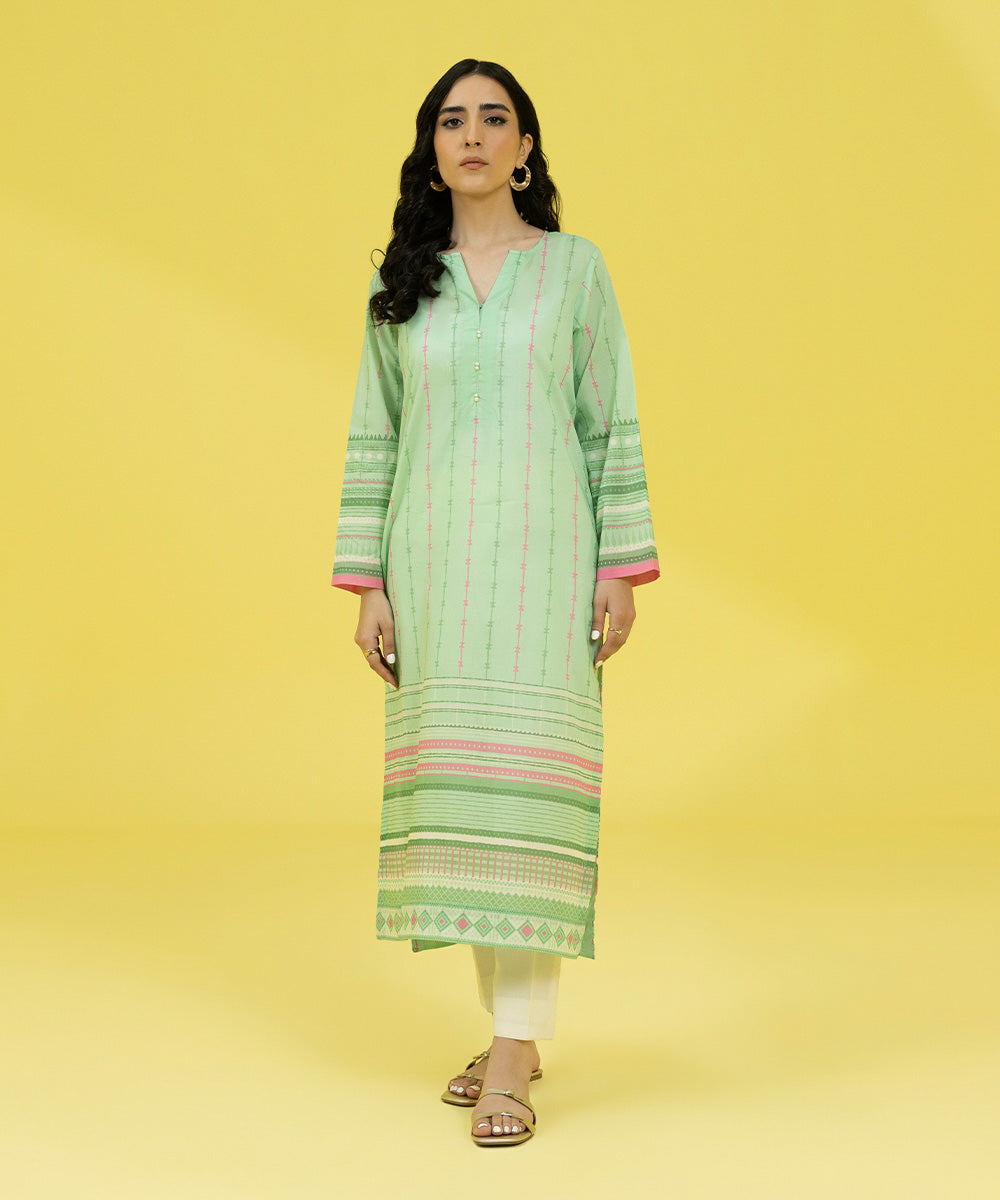 Printed Lawn Shirt