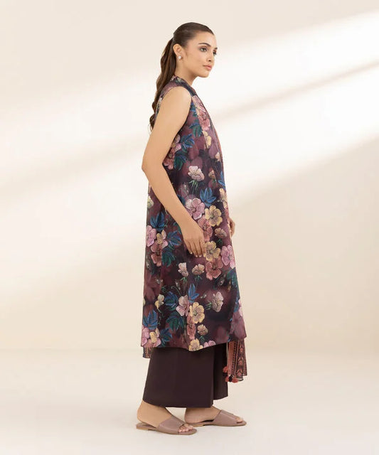 3 Piece - Printed Lawn Suit