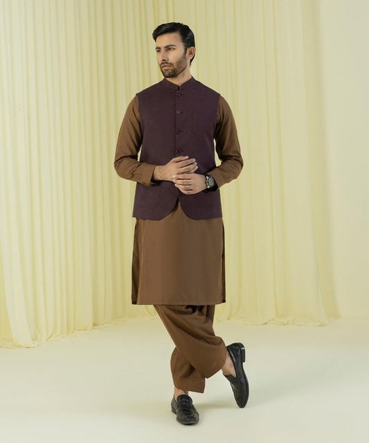 Cotton Mélange Waistcoat
