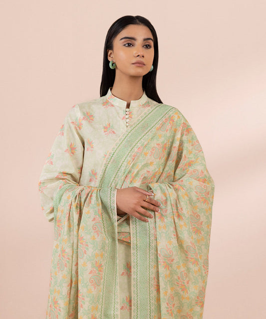 3 Piece - Printed Lawn Suit