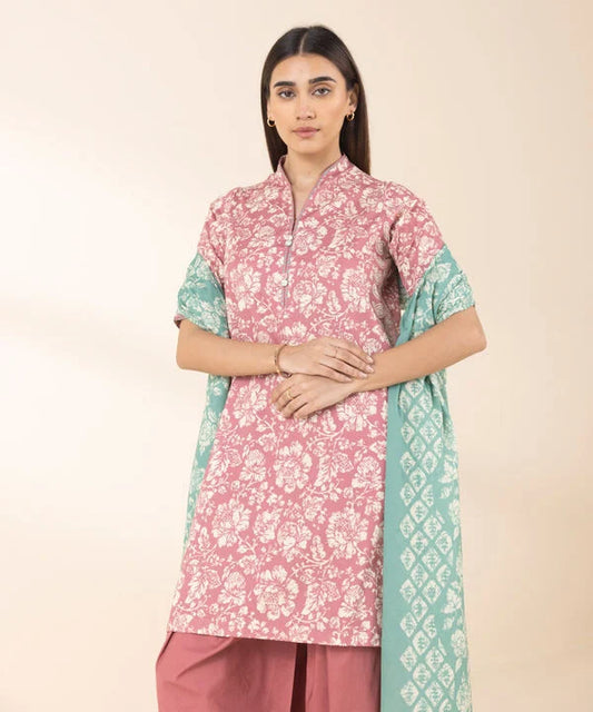 3 Piece - Printed Lawn Suit