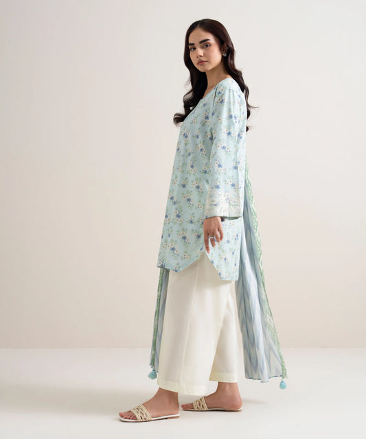 2 Piece - Embroidered Lawn Suit