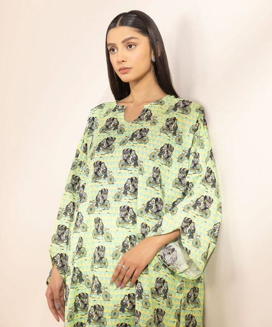Printed Lawn Shirt