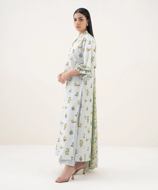3 Piece - Embroidered Lawn Suit