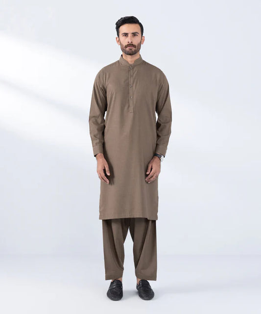 Wool Blended Suit