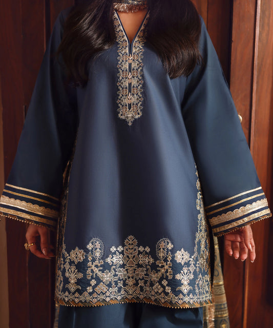 3 Piece - Embroidered Lawn Suit