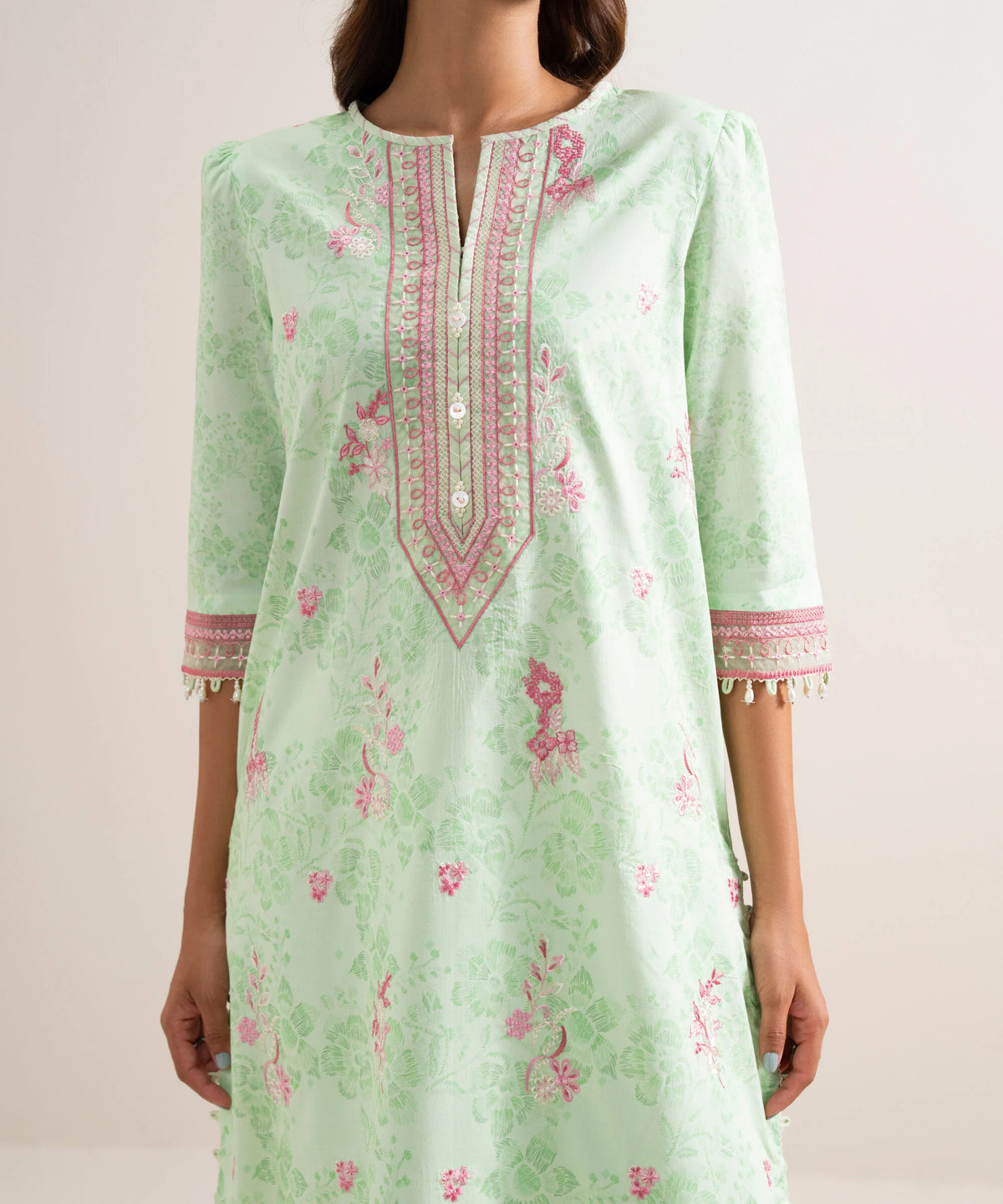 3 Piece - Embroidered Lawn Suit