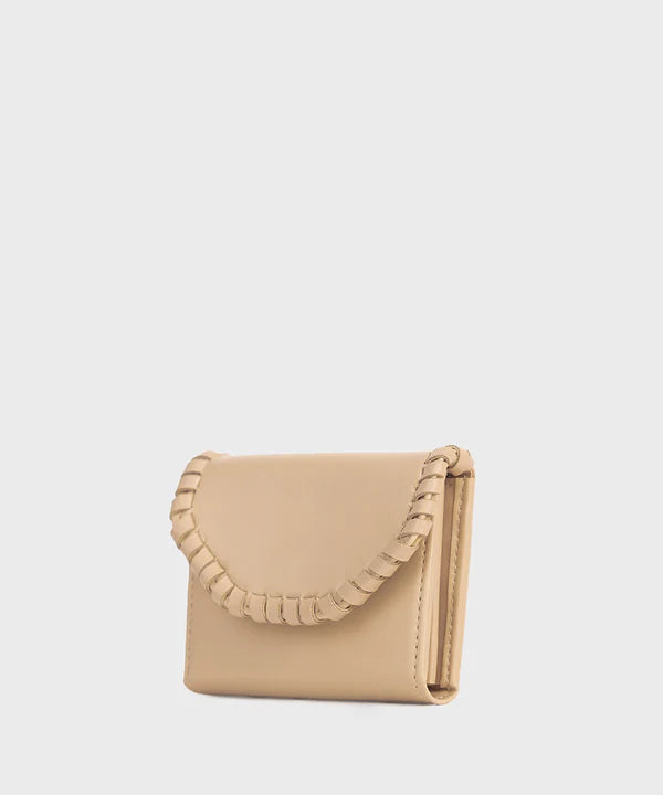 Wallet with Weave Detail