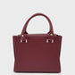 Maroon Top Handle Bag