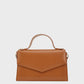 Tan Top Handle Bag