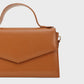 Tan Top Handle Bag