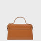 Tan Top Handle Bag