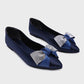 Navy blue Flats