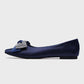 Navy blue Flats