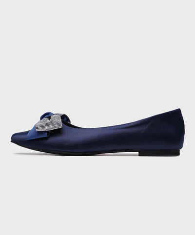 Navy blue Flats