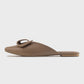 Beige Mules