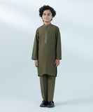 Embroidered Cotton Suit