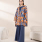 2 Piece - Printed Cotton Satin Suit