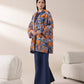2 Piece - Printed Cotton Satin Suit