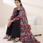 2 Piece - Printed Cotton Satin Suit
