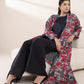 2 Piece - Printed Cotton Satin Suit