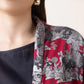 2 Piece - Printed Cotton Satin Suit