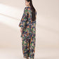 2 Piece - Printed Cotton Satin Suit