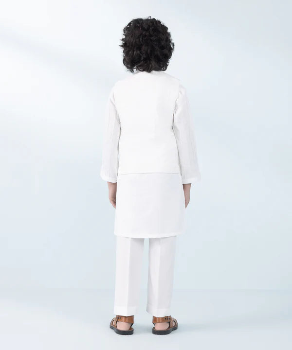 Embroidered Cambric Waistcoat