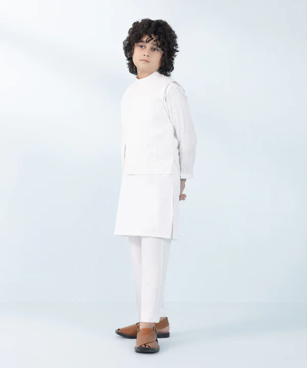 Embroidered Cambric Waistcoat