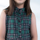 Checkered Poplin Dress