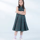 Checkered Poplin Dress