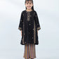 2 Piece - Embroidered Cotton Net Suit