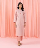 2 Piece - Solid Cotton Suit