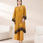 2 Piece - Printed Raw Silk Suit