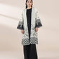 2 Piece - Printed Raw Silk Suit