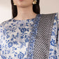Printed Satin Kaftan