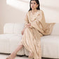 2 Piece - Printed Satin Suit