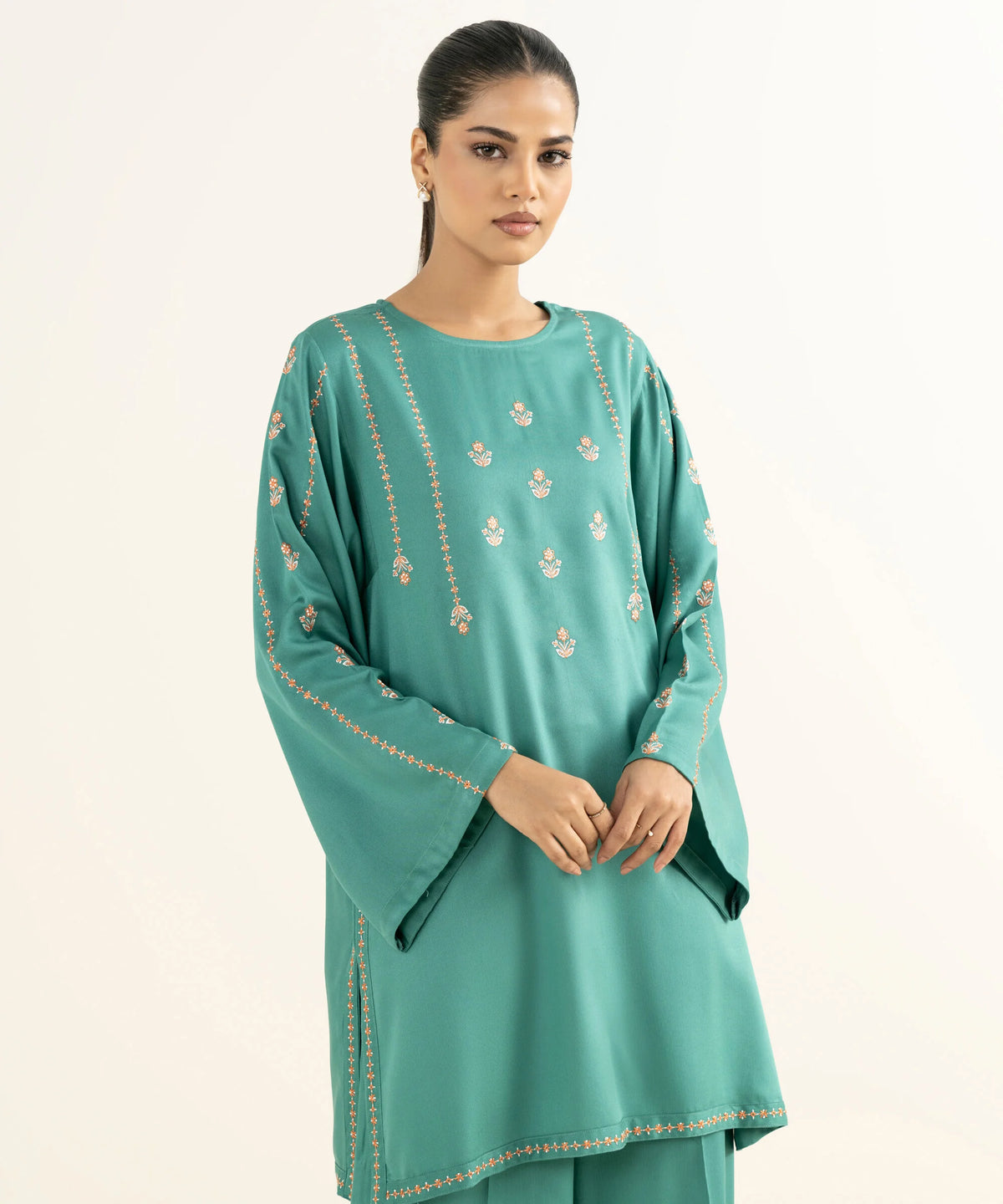 Embroidered Bedford Suit