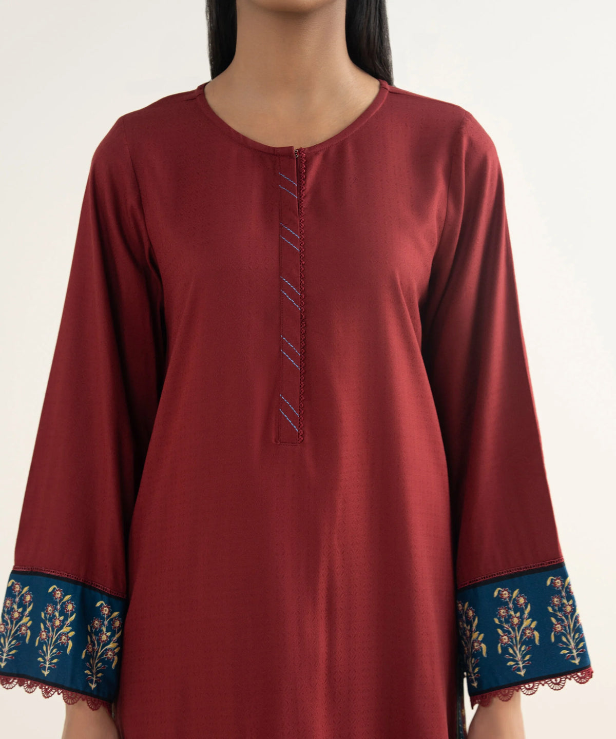 Textured Viscose Shirt