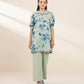 Printed Khaddar Shirt