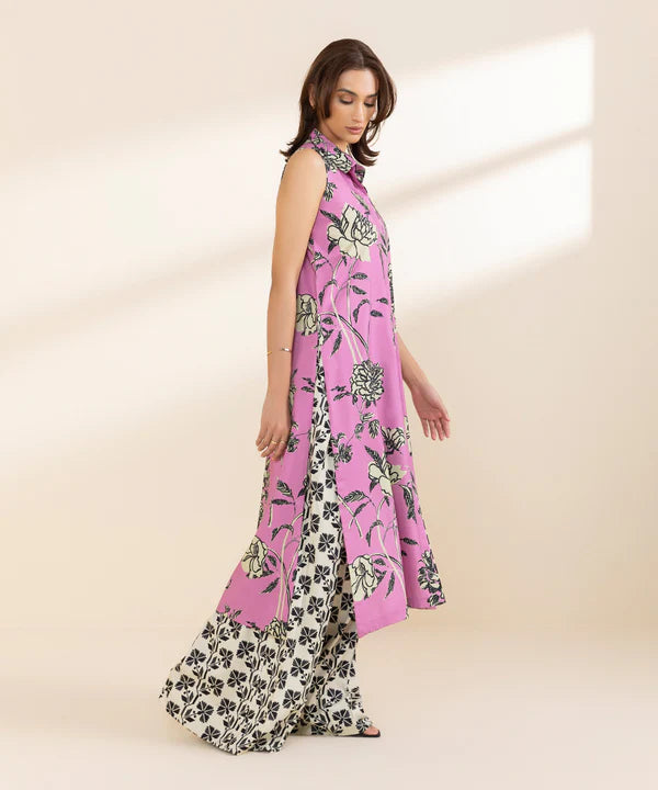 Printed Arabic Lawn Shirt