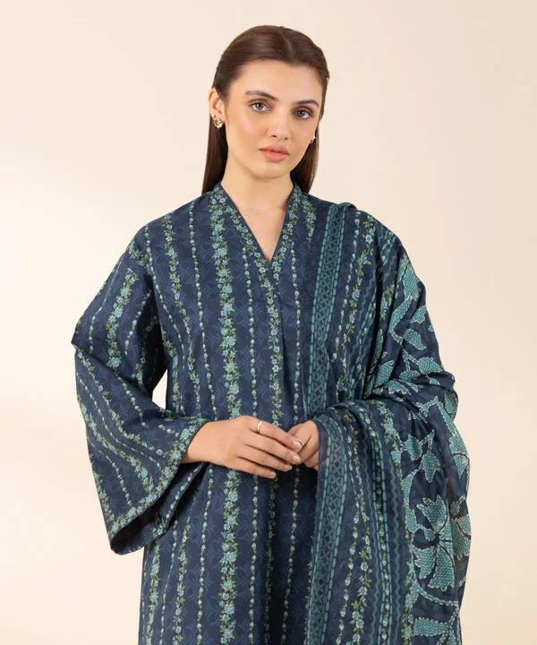 2 Piece - Printed Lawn Suit