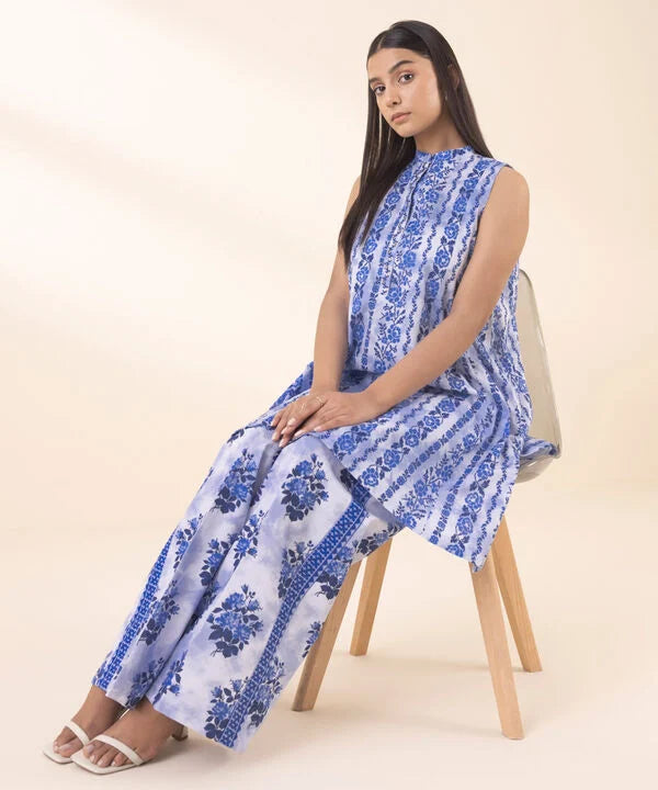 2 Piece - Printed Lawn Suit