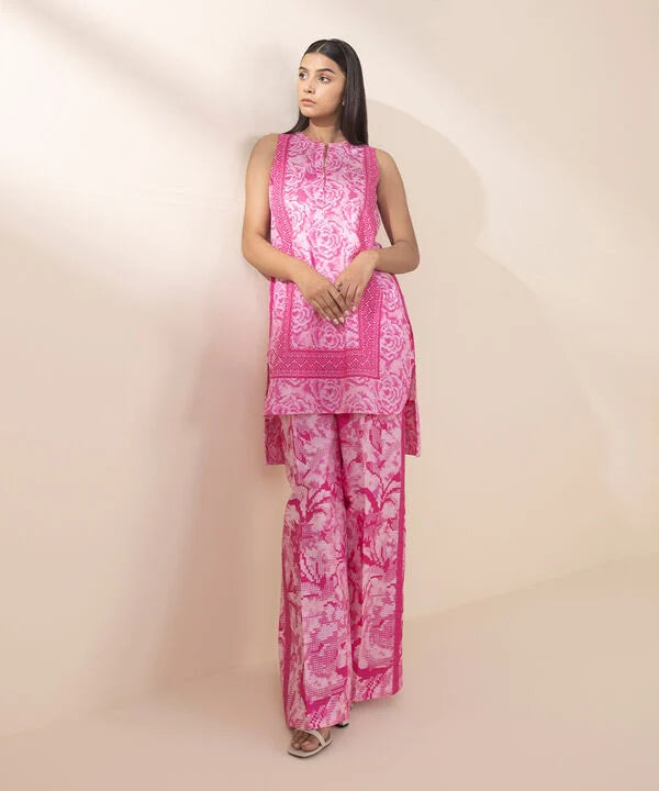 2 Piece - Printed Lawn Suit