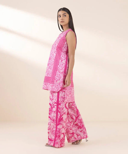 2 Piece - Printed Lawn Suit