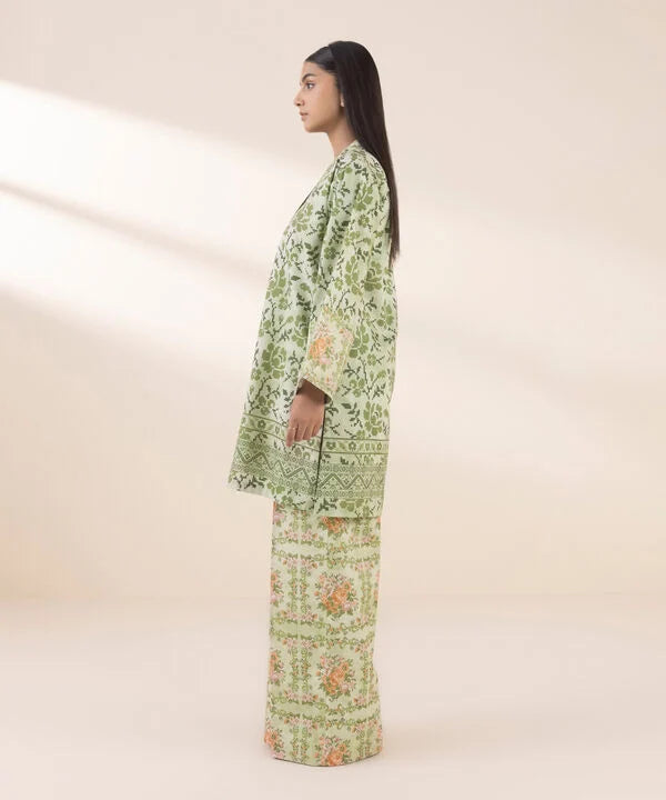 2 Piece - Printed Lawn Suit