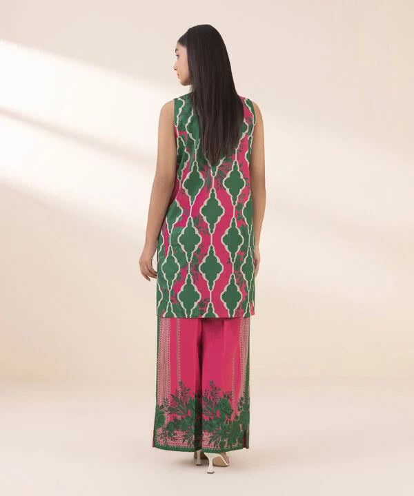 2 Piece - Printed Lawn Suit